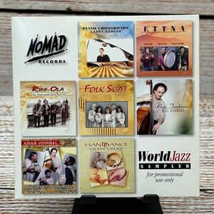 Nomad Records World Jazz Sampler CD 1996 Promo NMD50312-PR Various Artists